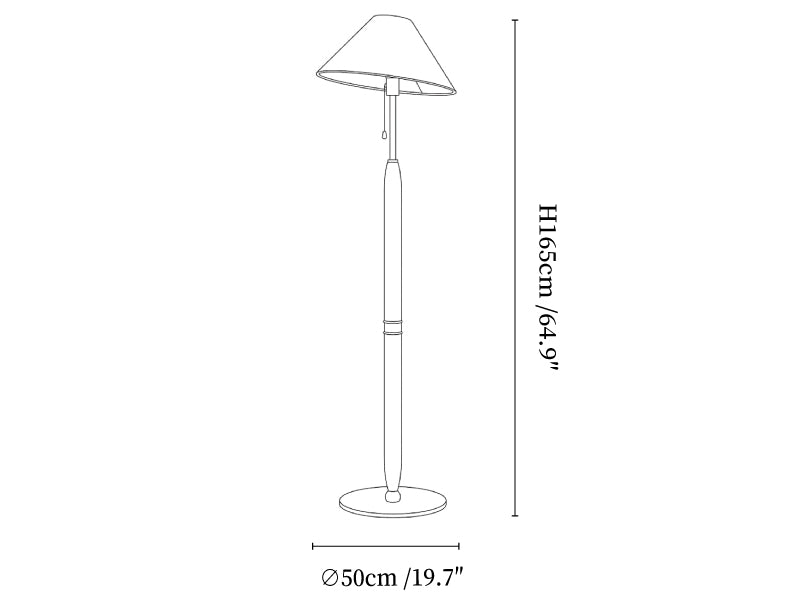 Arden Wood Floor Lamp