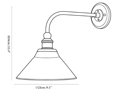 Ardent Arm Wall Lamp