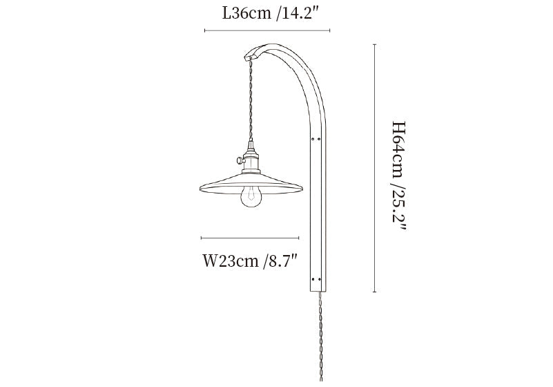 Ardent Wood Wall Lamp