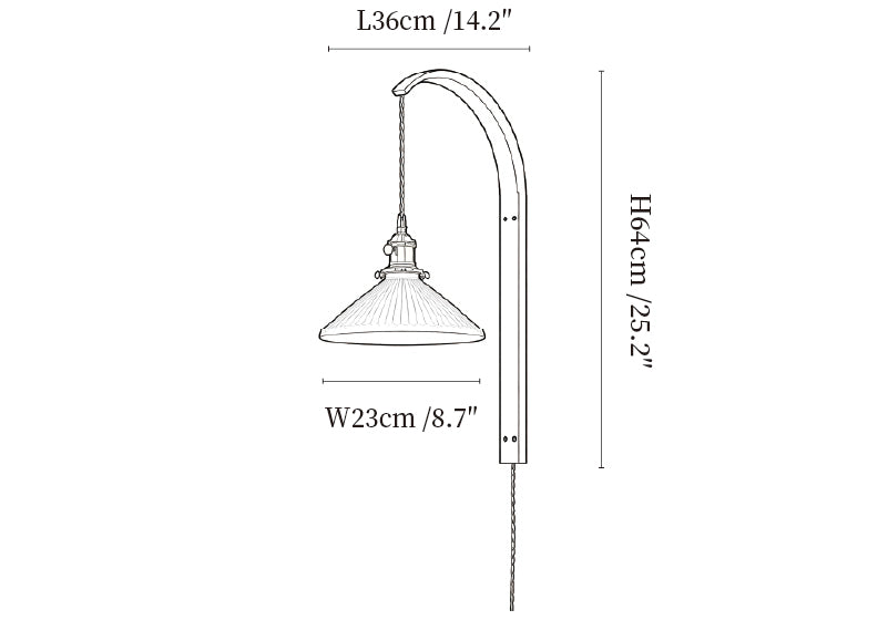 Ardent Wood Wall Lamp