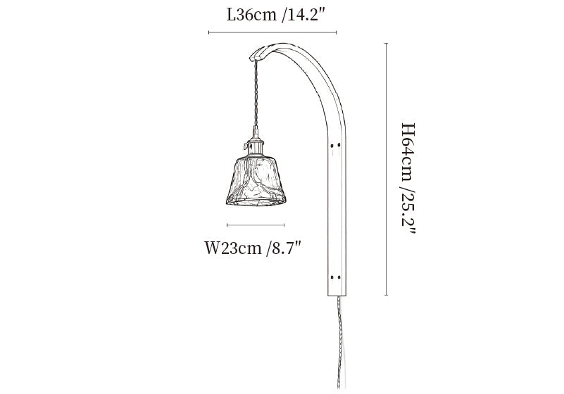 Ardent Wood Wall Lamp
