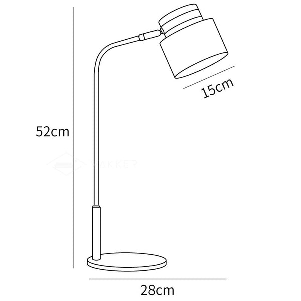Ari Scandustrial Table Lamp