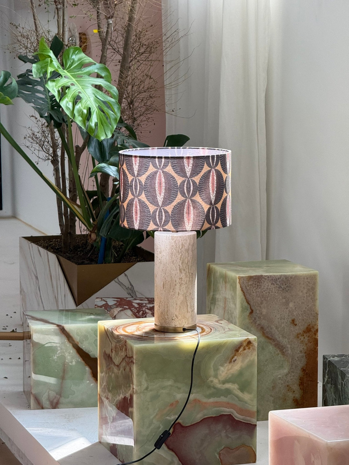 Aria Stone Table Lamp