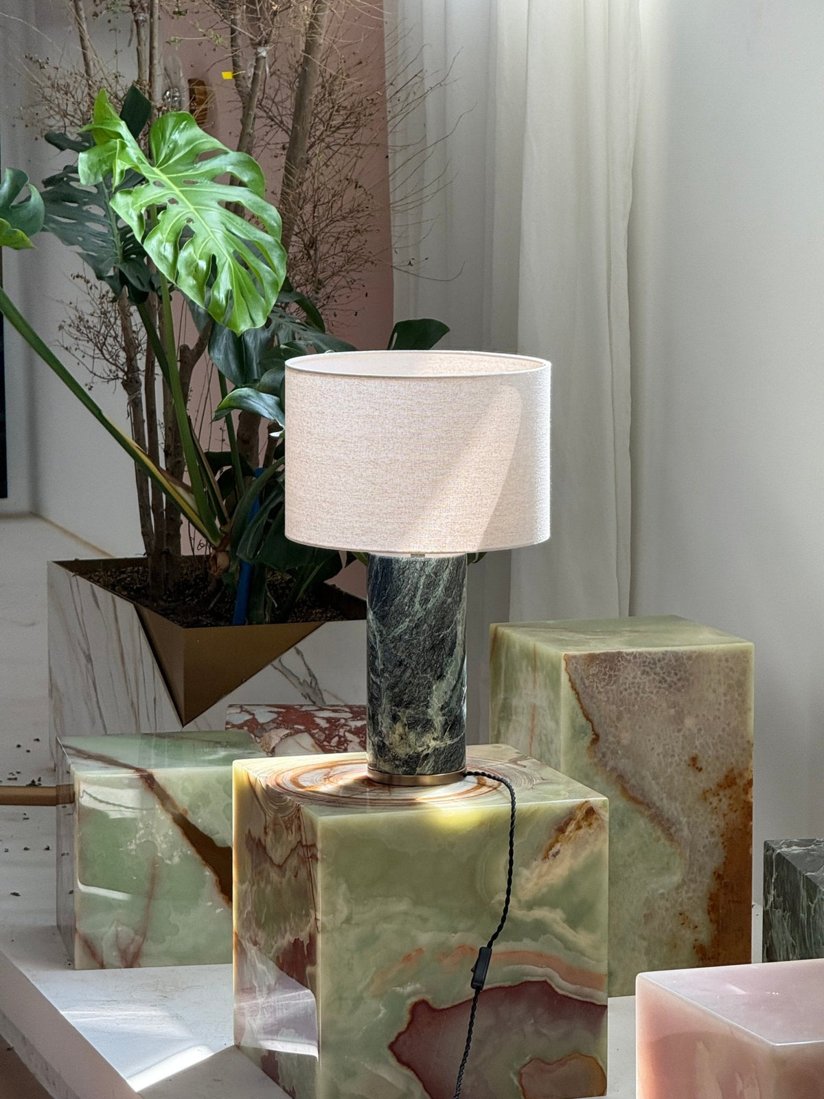 Aria Stone Table Lamp