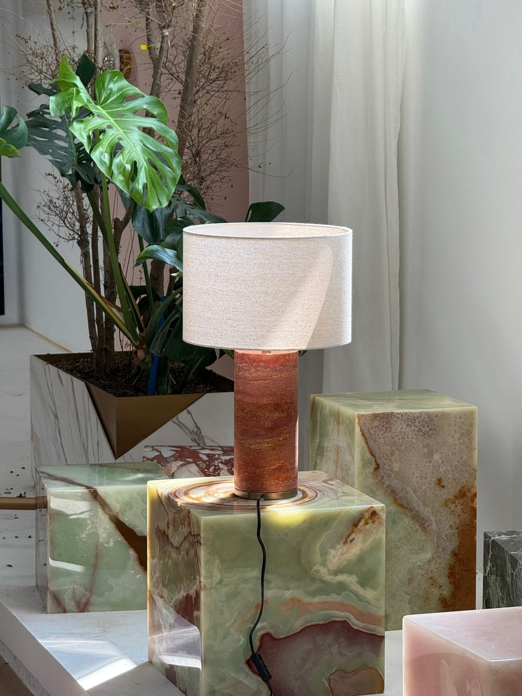 Aria Stone Table Lamp