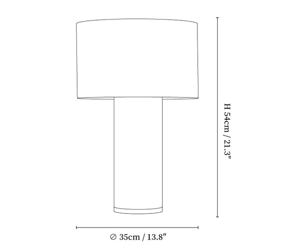 Aria Stone Table Lamp