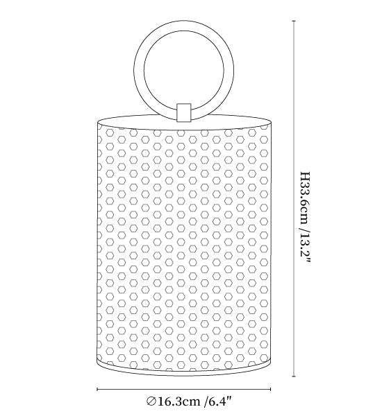 Arlette Solar Outdoor Lantern Lamp