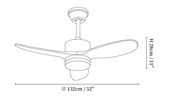 Arlo Ceiling Fan Light