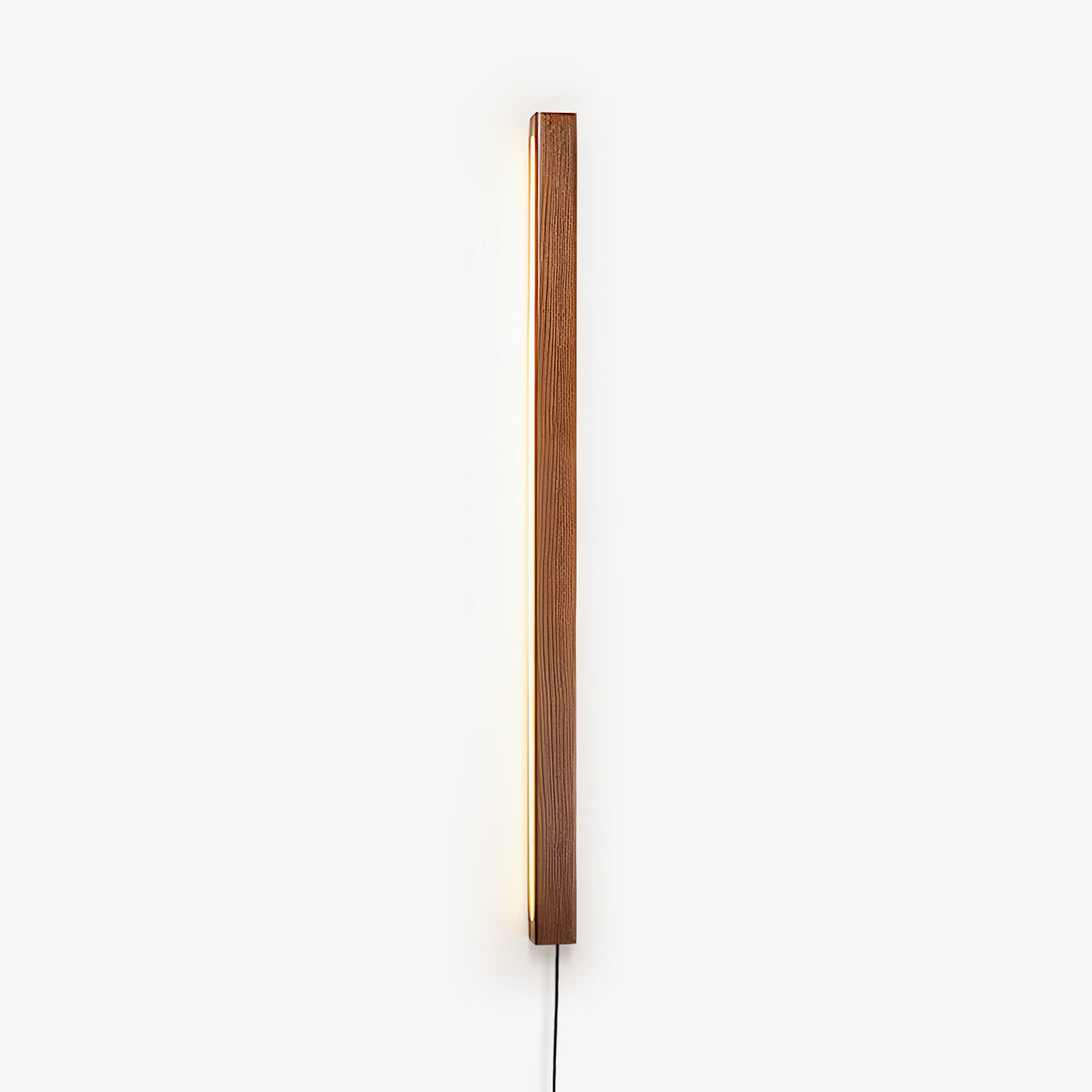 Arlo Linear Wood Plug - in Wall Light