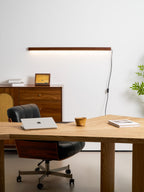 Arlo Linear Wood Plug - in Wall Light