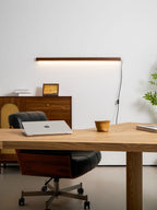 Arlo Linear Wood Plug - in Wall Light