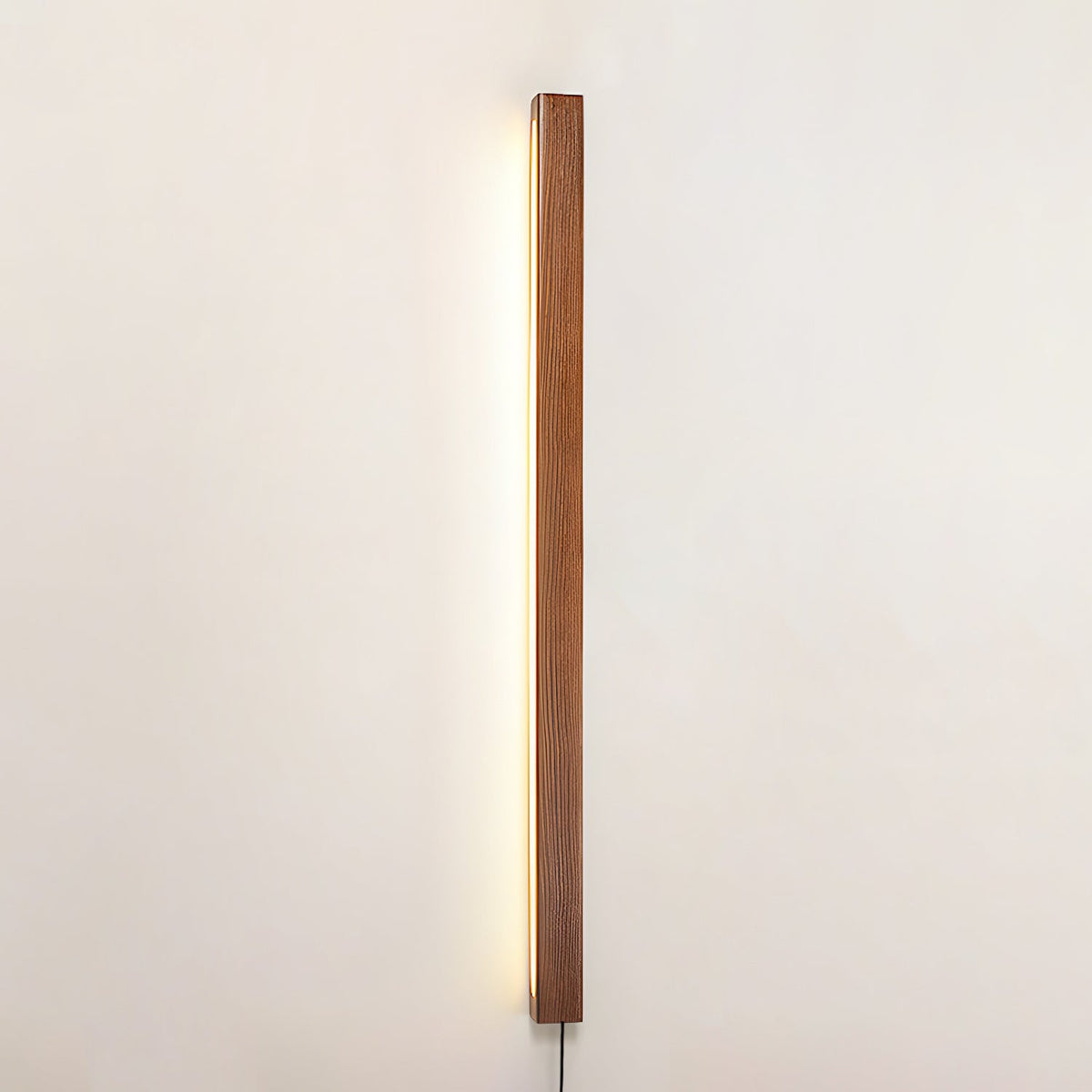 Arlo Linear Wood Plug - in Wall Light