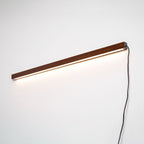 Arlo Linear Wood Plug - in Wall Light