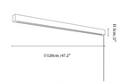 Arlo Linear Wood Plug-in Wall Light