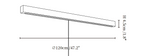 Arlo Linear Wood Wall Light