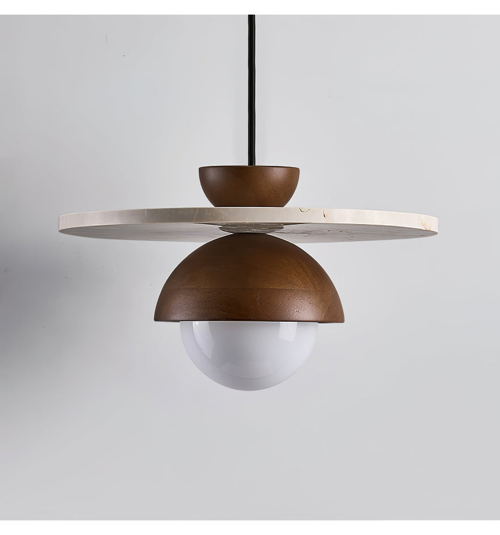 Arlo Travertine Pendant Light