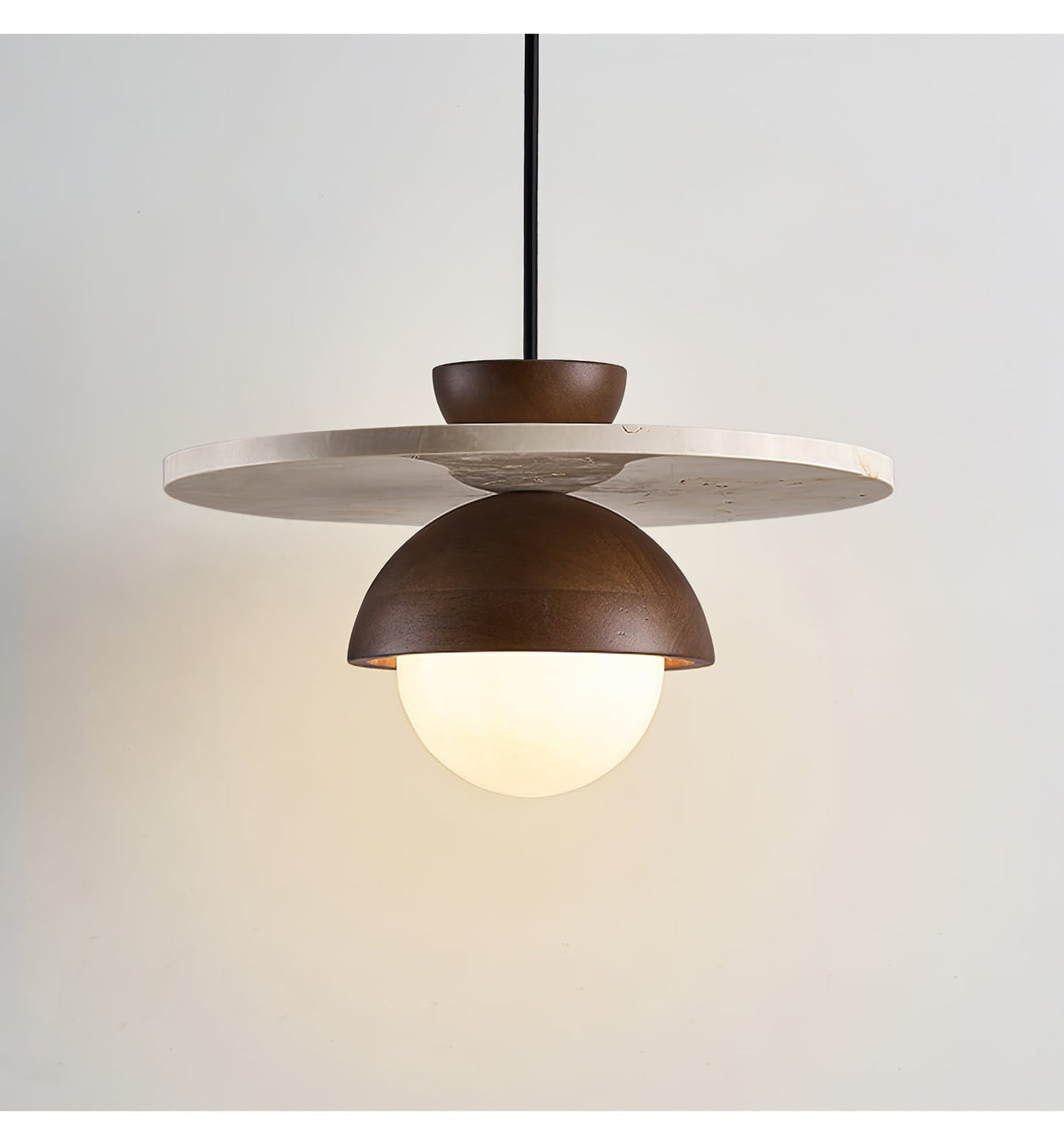 Arlo Travertine Pendant Light