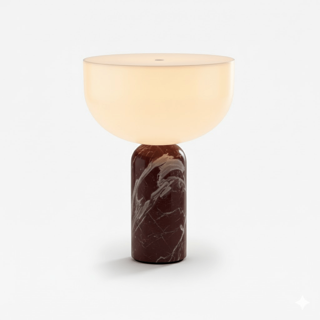 Arno Sphere Marble Table Lamp