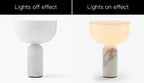 Arno Sphere Marble Table Lamp