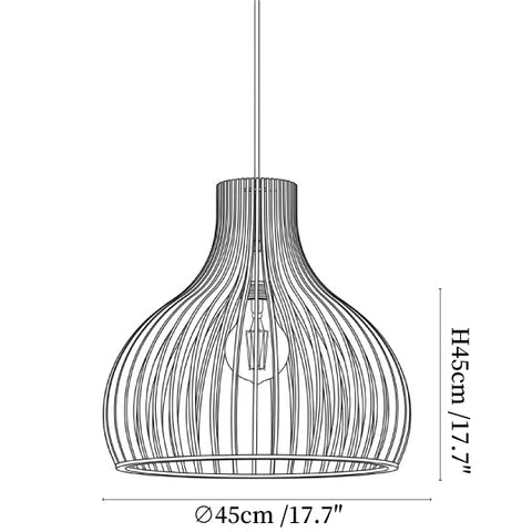 Arova Wood Pendant Lamp