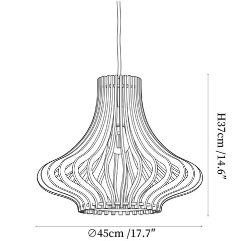 Arova Wood Pendant Lamp
