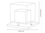 Arqra Alabaster Table Lamp