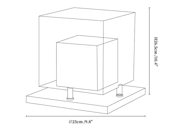 Arqra Alabaster Table Lamp