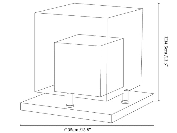 Arqra Alabaster Table Lamp
