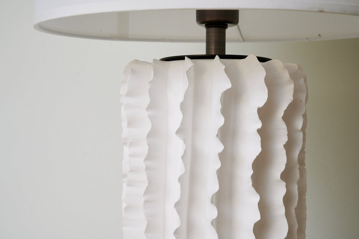 Arroyo Sculpted Ceramic Table Lamp