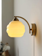 Art Deco Plug - in Wall Lamp