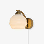 Art Deco Plug - in Wall Lamp