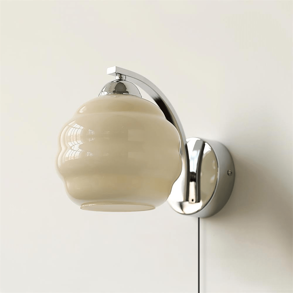 Art Deco Plug - in Wall Lamp