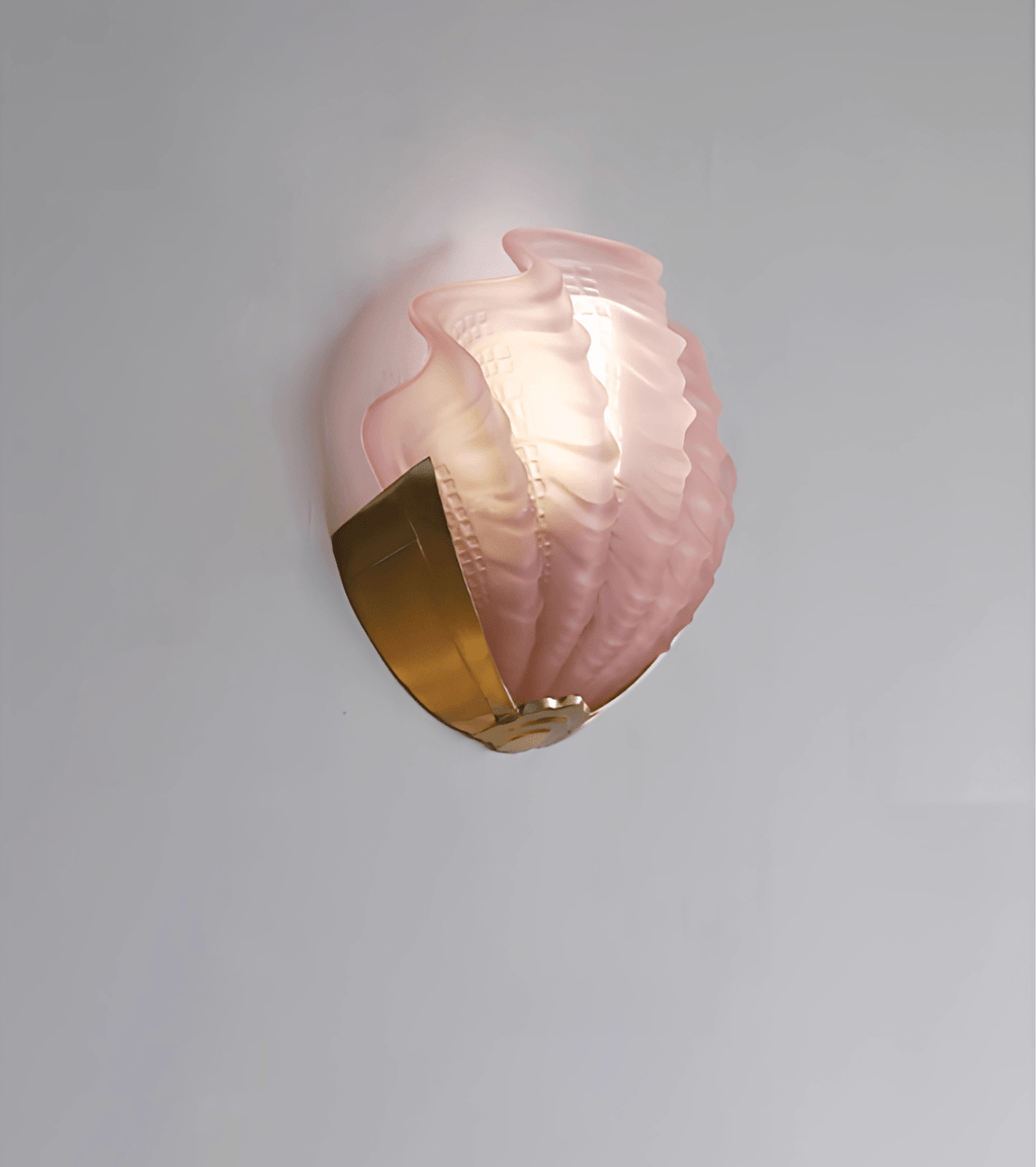 Art Deco Scallop Wall Light