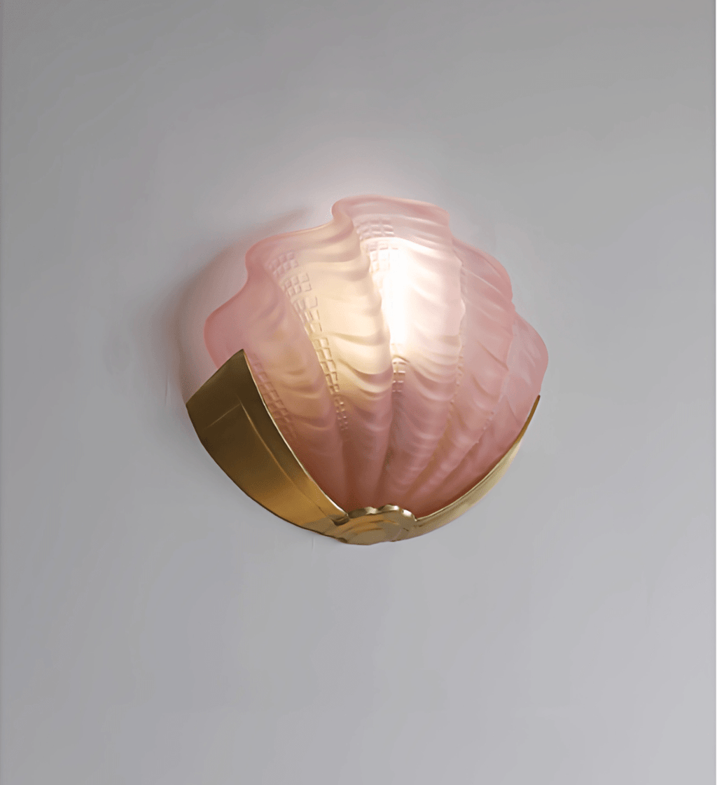 Art Deco Scallop Wall Light