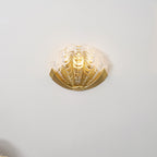 Art Deco Scallop Wall Light
