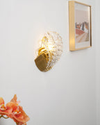 Art Deco Scallop Wall Light