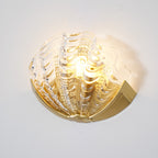 Art Deco Scallop Wall Light