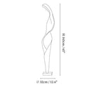 Art Design Torch Floor Lamp