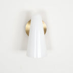 Conical Glass Wall Lamp