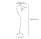 Artistic Lotus Leaf Floor Lamp