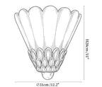 Artoria Petal Alabaster Wall Sconce
