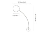 Arvella Arc Wall Lamp