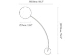 Arvella Arc Wall Lamp