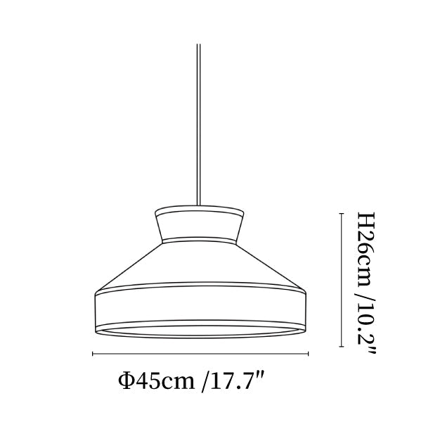 Harvest Woven Rattan Pendant Lamp