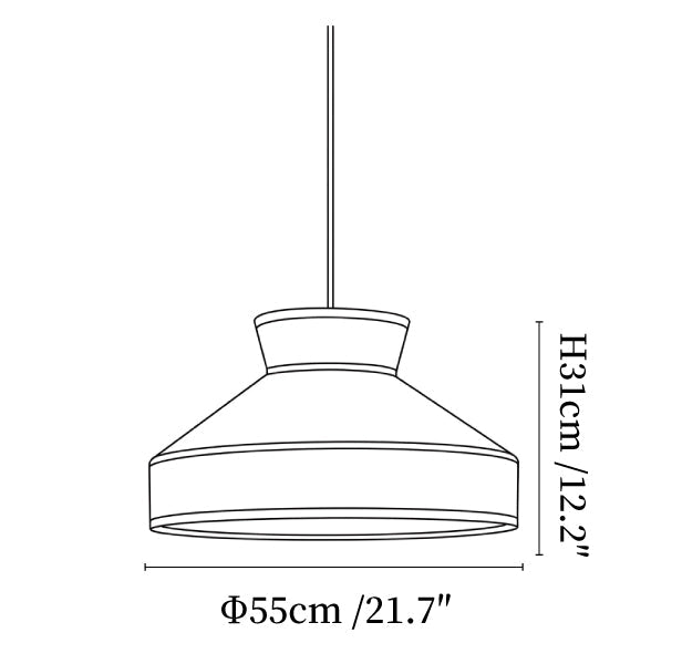 Harvest Woven Rattan Pendant Lamp