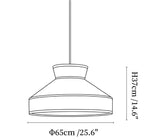 Harvest Woven Rattan Pendant Lamp