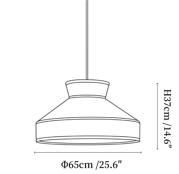 Harvest Woven Rattan Pendant Lamp