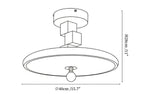 Arvina Block Ceiling Lamp