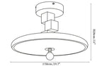 Arvina Block Ceiling Lamp