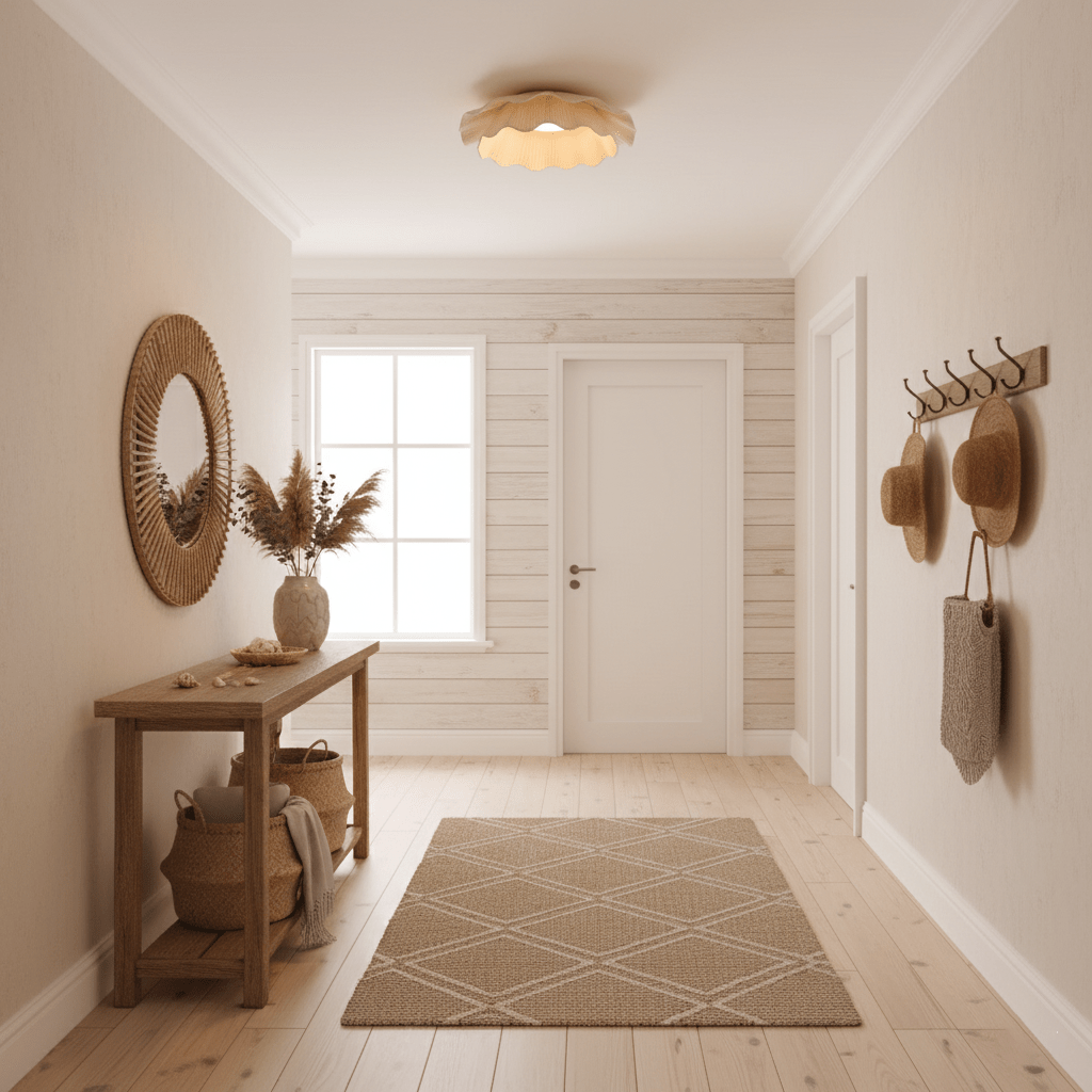 Arwen Fabric Wave Ceiling Lamp